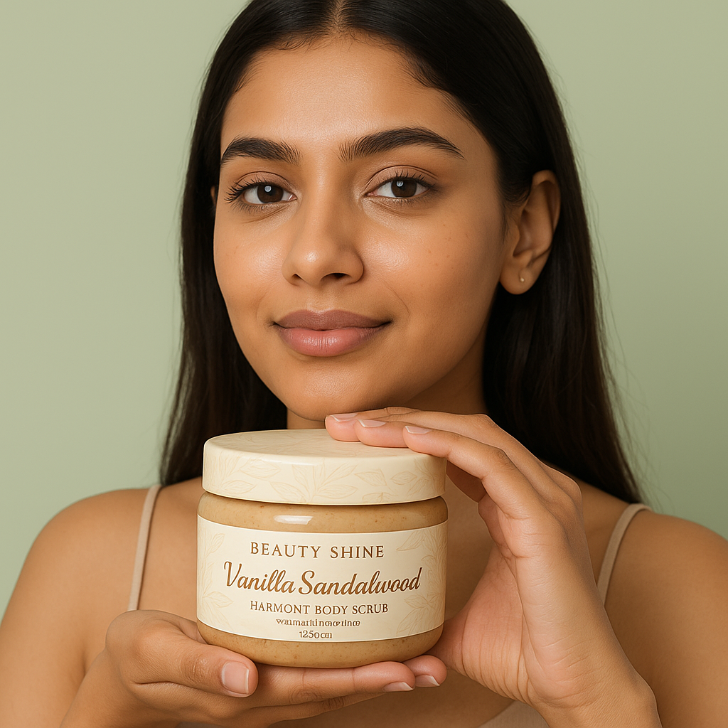 Beauty Shine Vanilla Harmony Sugar Scrub