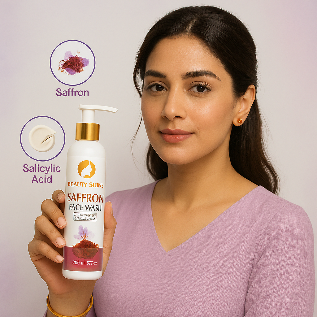 Saffron Facewash By Beauty Shine