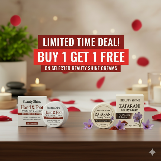 Zafarani Beauty Cream + Hand & Foot Whitening Cream Gift 🎁