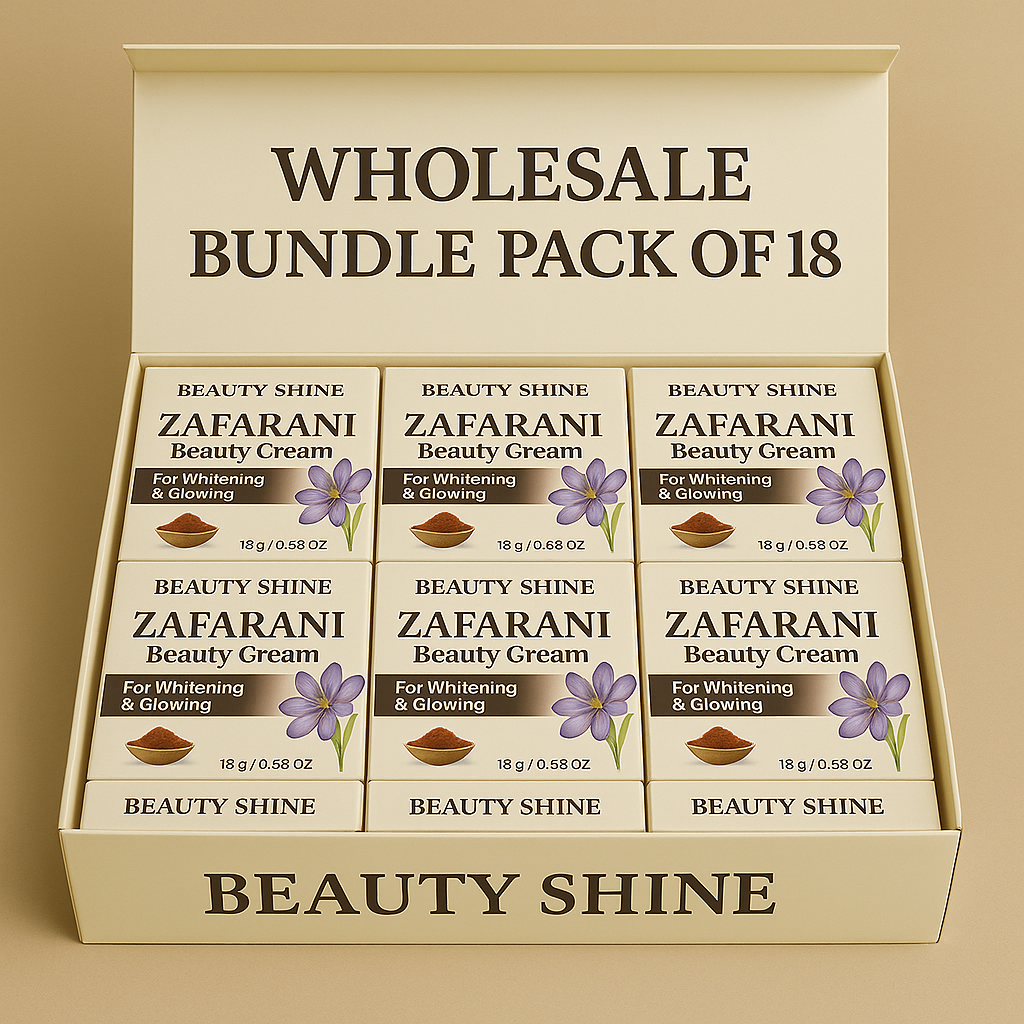Zafarani Beauty Cream Wholesale Bundle  Pack of (6)  (12)   (18)