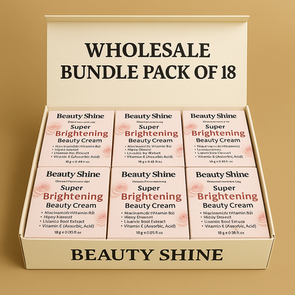 Beauty Shine — Super Brightening Beauty Cream - Pack of  (6) • (12) • (18)