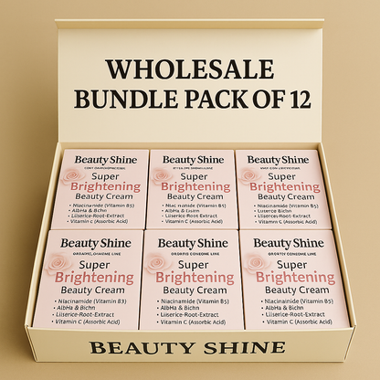 Beauty Shine — Super Brightening Beauty Cream - Pack of  (6) • (12) • (18)