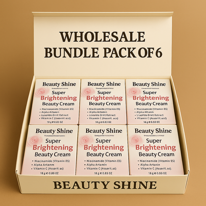 Beauty Shine — Super Brightening Beauty Cream - Pack of  (6) • (12) • (18)