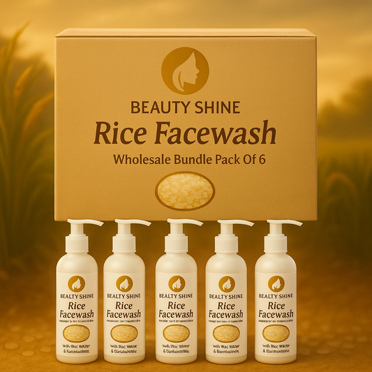 Beauty Shine Rice Facewash — Wholesale Bundles — Pack of (6) • (12) • (18)