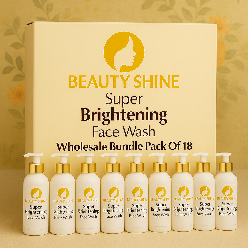 Beauty Shine – Super Brightening Face Wash Wholesale Bundles — Pack of (6) • (12) • (18)