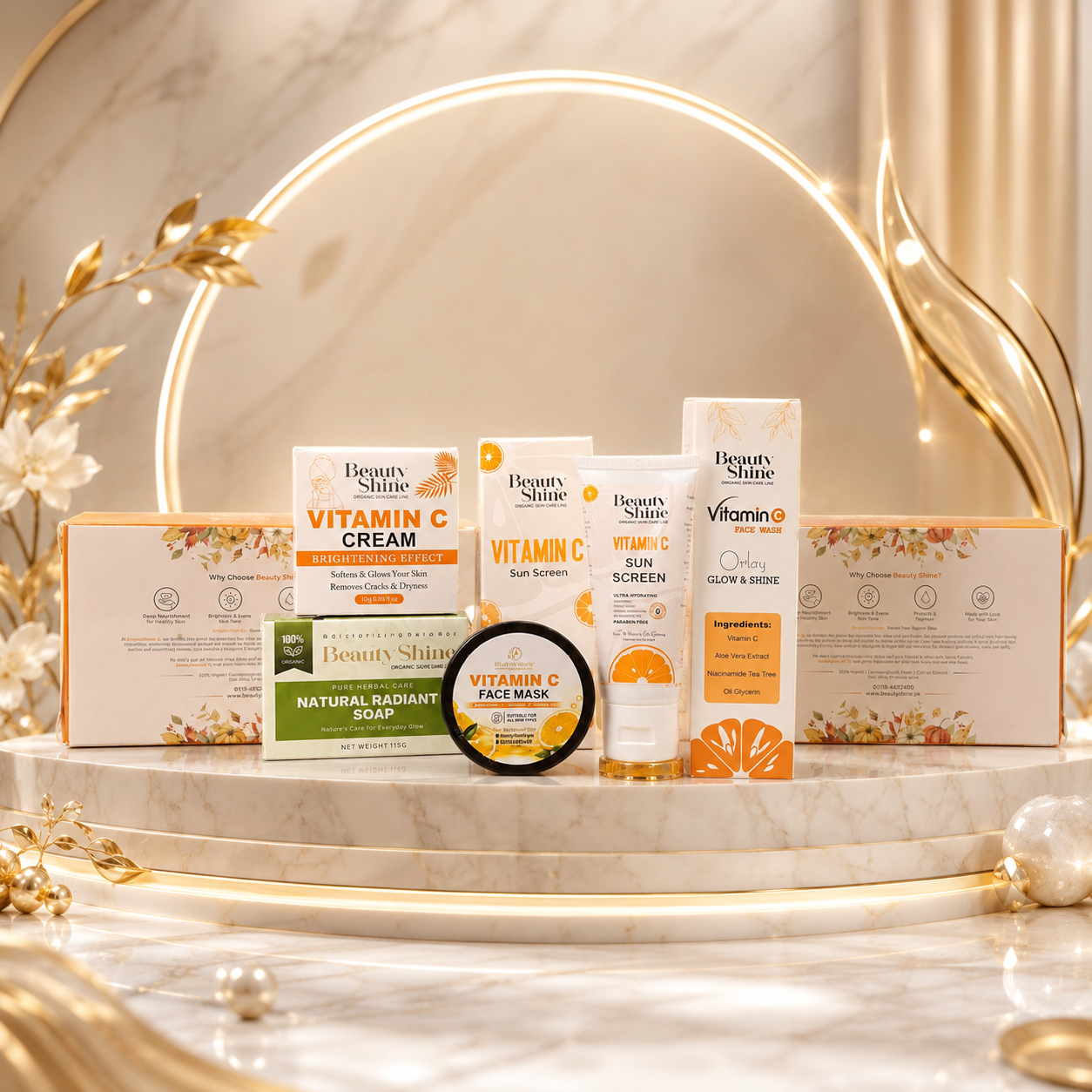 Complete Vitamin C Skincare 5 IN 1 Deal ☀️