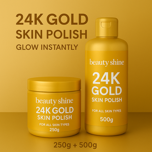 Beauty Shine’s 24K Gold Skin Polisher (750 ML)