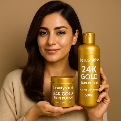 Beauty Shine’s 24K Gold Skin Polisher (750 ML)