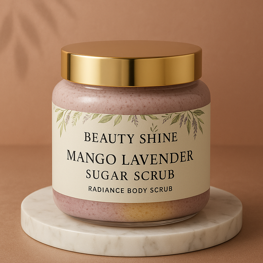 Beauty Shine Mango Lavender Body Sugar Scrub