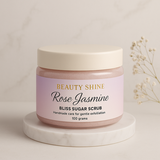 Beauty Shine Rose Jasmine Body Sugar Scrub
