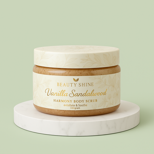 Beauty Shine Vanilla Harmony Sugar Scrub