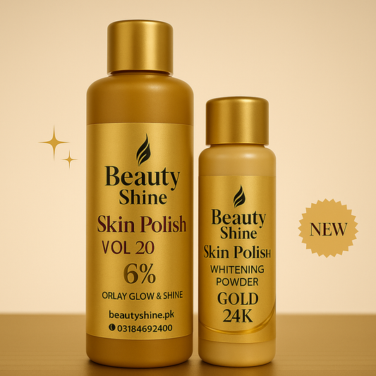 Beauty Shine 24K Gold Skin Polisher (1 KG | Salon Pack)