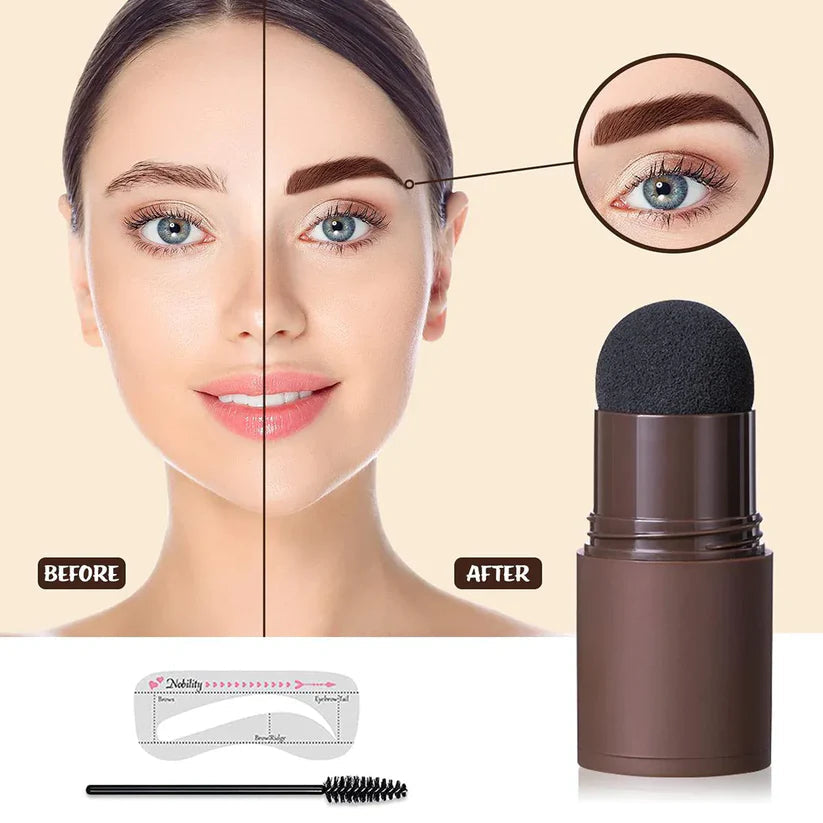2 In 1 Perfect Hairline & Eyebrow Shaping Stamp