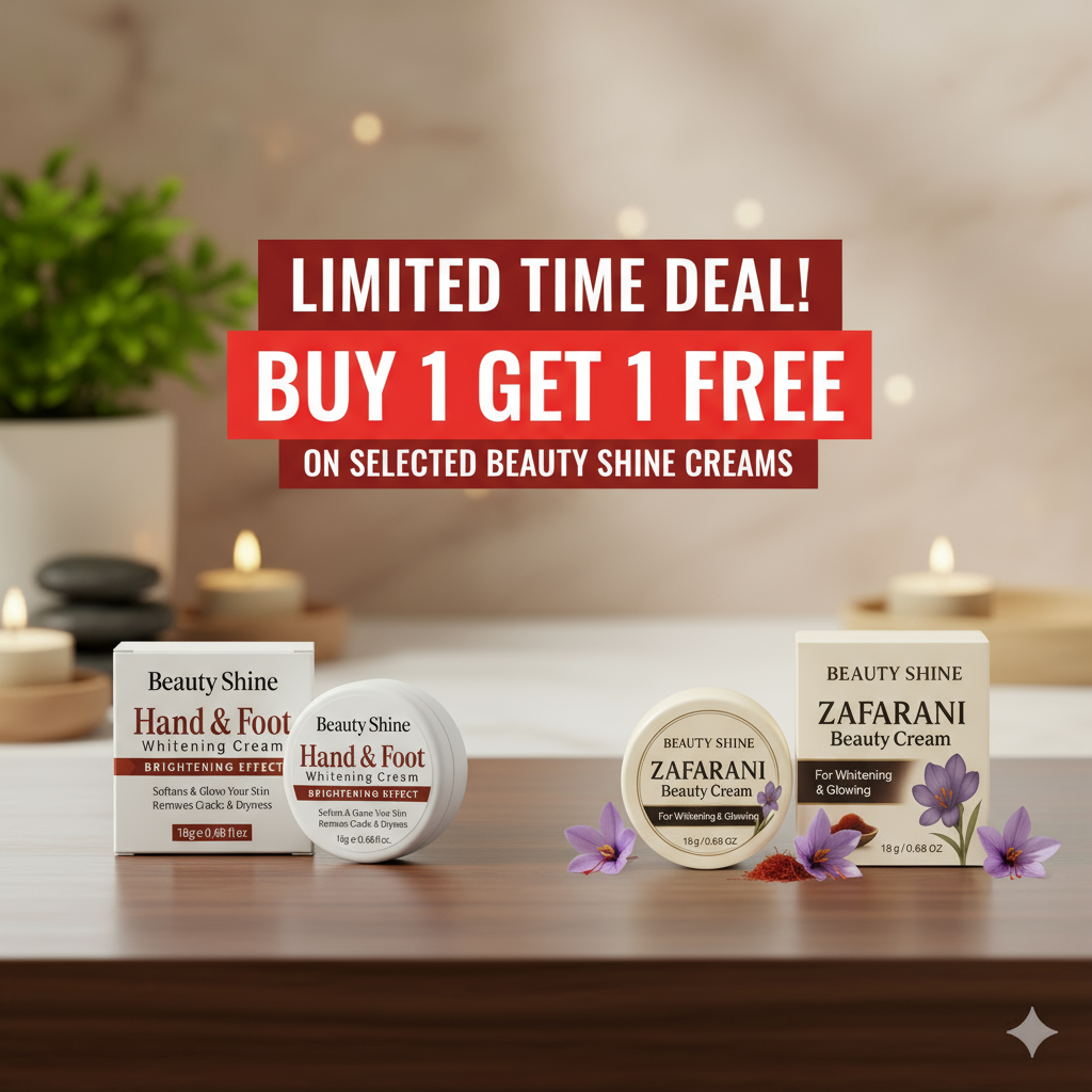 Zafarani Beauty Cream + Hand & Foot Whitening Cream Gift 🎁