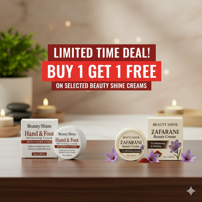 Zafarani Beauty Cream + Hand & Foot Whitening Cream Gift 🎁