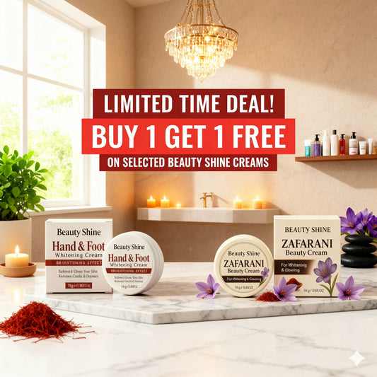 Zafarani Beauty Cream + Hand & Foot Whitening Cream Gift 🎁
